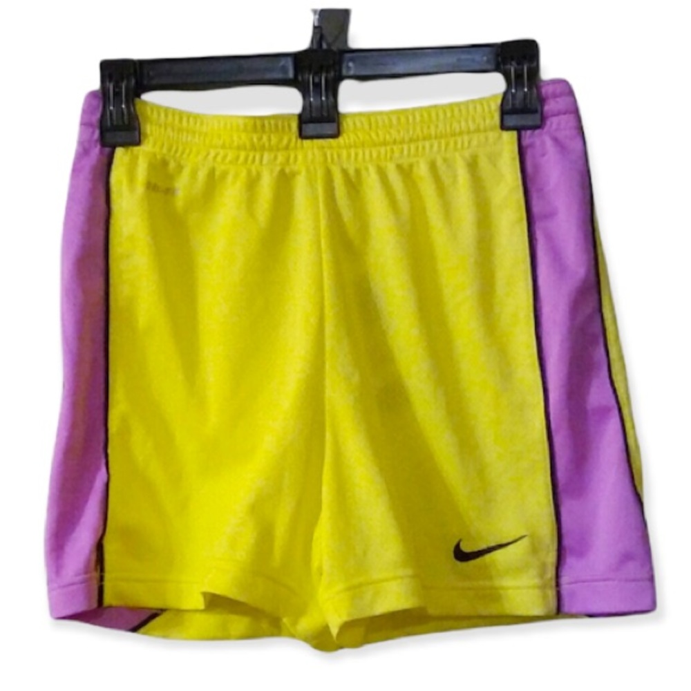 NWT Nike dri fit yellow running shorts size XS